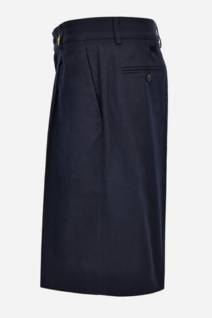 Informal Pant In Cotton Twill Fabric