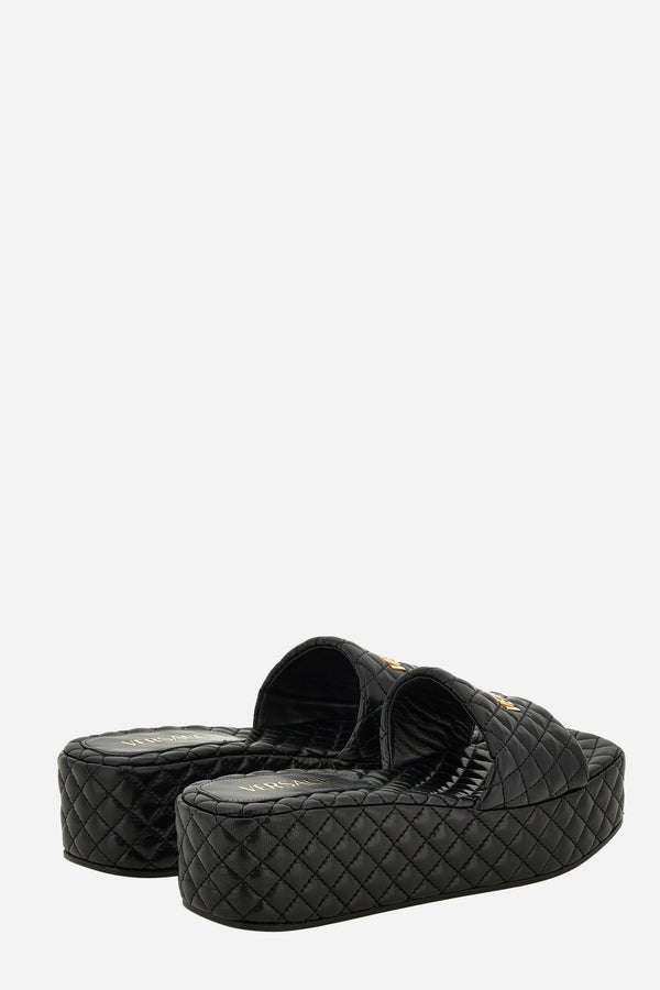 Platforms Mule T.55 In Lamb Leather
