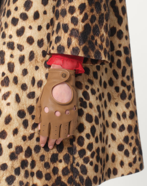 Guanti Fingerless Vlogo Signature In Nappa 