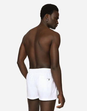 SHORT SWIM TRUNKS WITH DG LOGO BAND