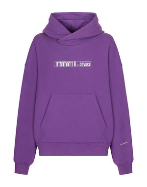 JERSEY HOODIE WITH DGVIB3 PRINT