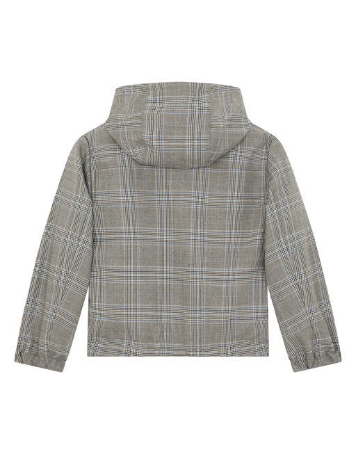 HOODED REVERSIBLE NAPPA LEATHER JACKET