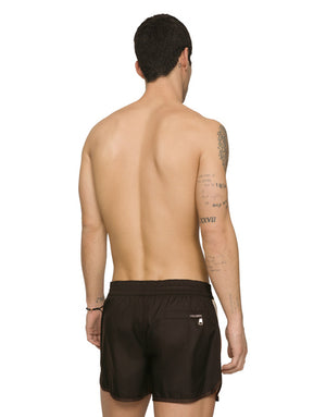 SWIM SHORTS WITH CONTRASTING BAND