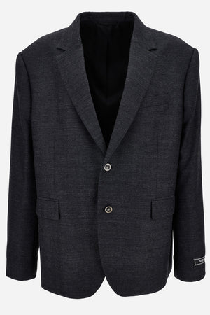 Formal Jacket In Responsible Wool Herringbone Tailoring