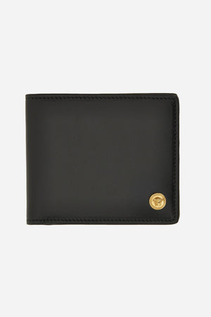 Icon Bifold Wallet In Calf Leather