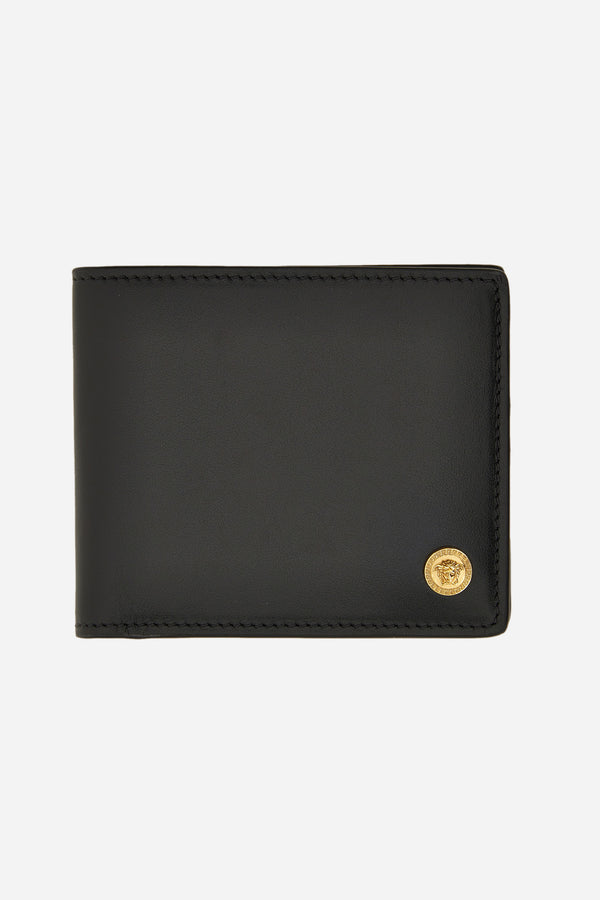 Icon Bifold Wallet In Calf Leather