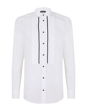 COTTON GOLD-FIT TUXEDO SHIRT