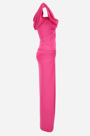 Gown In Responsible Stretch Crepe Jersey
