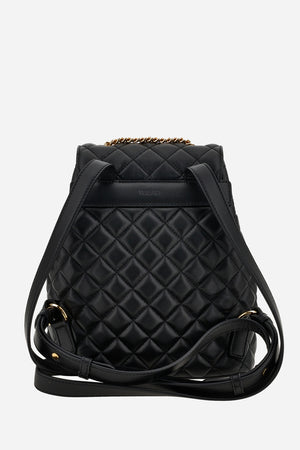 Icon Mini Backpack In Quilted Lamb Leather