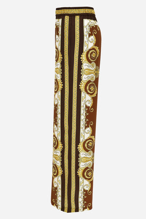 Informal Pant In Twill Poly Print Spring Barocco