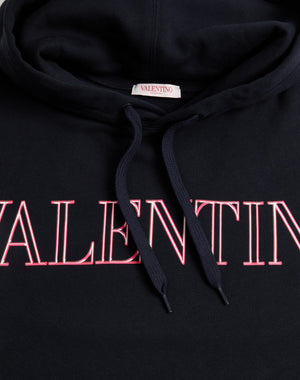 Felpa Con Stampa Valentino Neon Universe