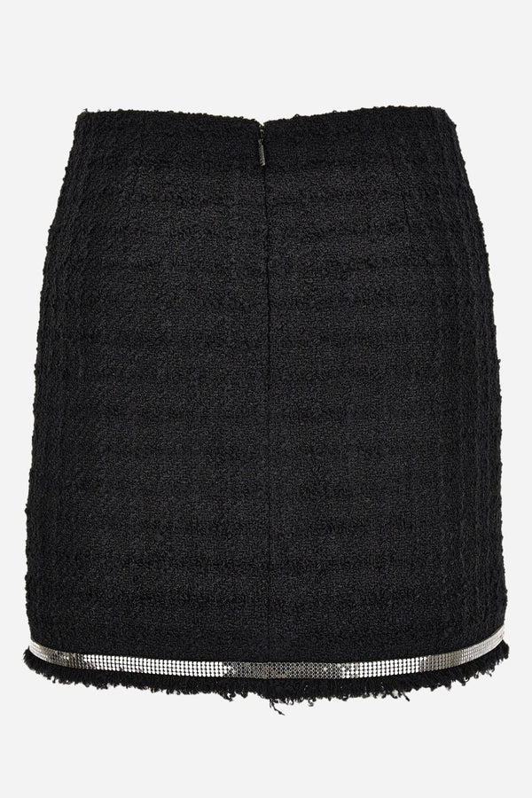 Skirt In Responsible Heritage Textured Tweed Light Weight