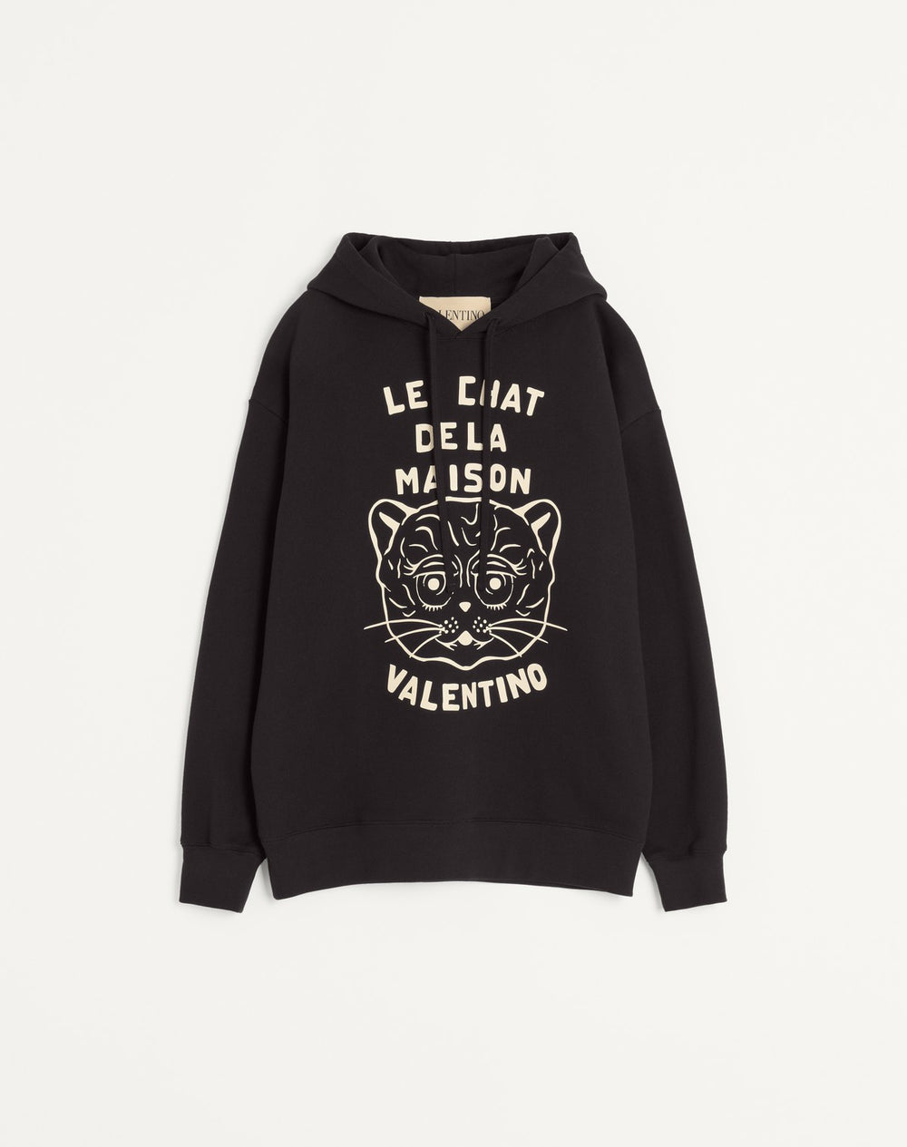 Felpa In Cotone Con Patch Le Chat De La Maison