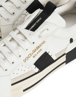 CALFSKIN 2.ZERO CUSTOM SNEAKERS WITH CONTRASTING DETAILS