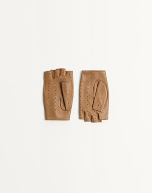 Guanti Fingerless Vlogo Signature In Nappa 