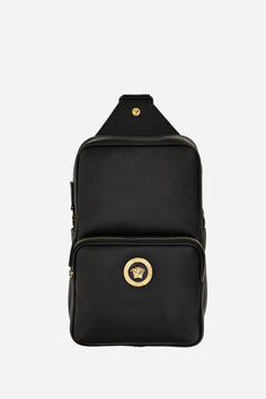 Icon Sling Backpack In Grainy Calf Leather