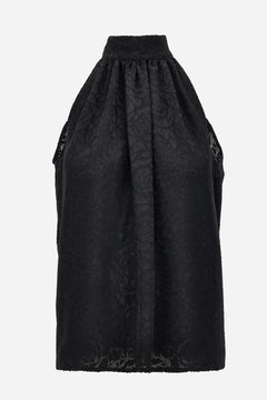 Blouse In Silk Mix Satin Baroque Devore