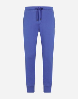 JERSEY JOGGING PANTS WITH BRANDED PLATE