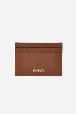 La Medusa Card Case In Grainy Calf Leather