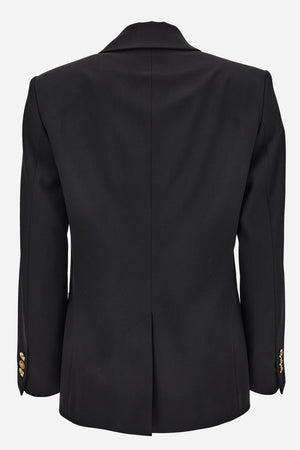Informal Jacket In Stretch Wool Fabric