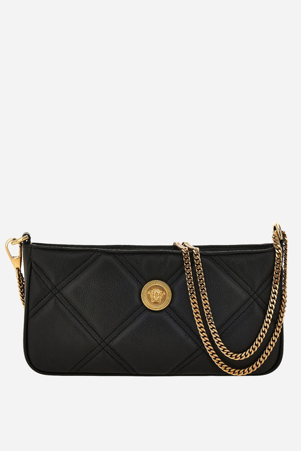 Medusa Biggie Mini Bag In Quilted Calf Leather