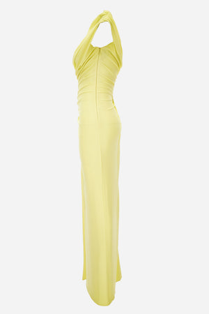 Gown In Responsible Stretch Crepe Jersey