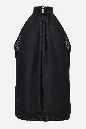 Blouse In Silk Mix Satin Baroque Devore
