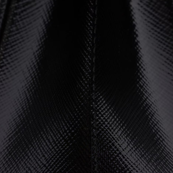 Galleria Mini Saffiano Vernice Black