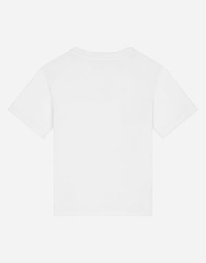 SHORT-SLEEVED JERSEY T-SHIRT WITH MASCOT PRINT