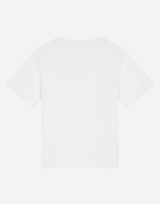 SHORT-SLEEVED JERSEY T-SHIRT WITH MASCOT PRINT
