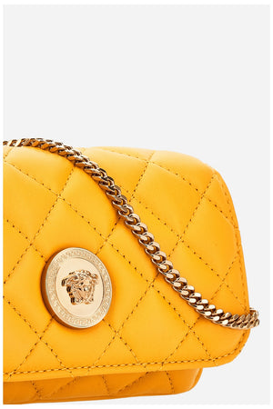 Icon Shoulder Bag In Quilted Lamb Leather