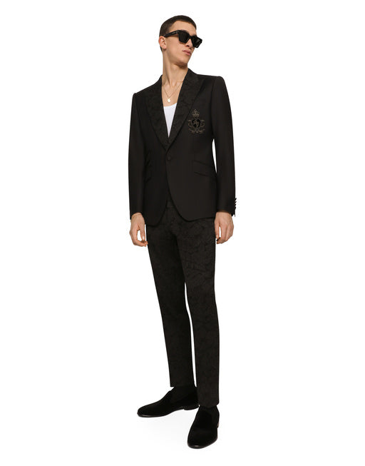 SICILIA TUXEDO JACKET WITH PATCH