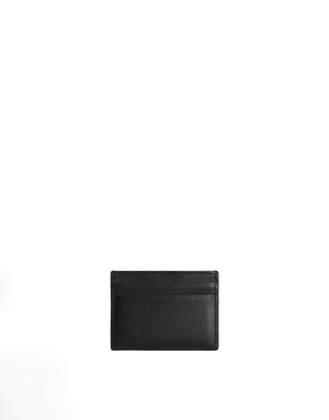 CALFSKIN CARD HOLDER WITH LOGO