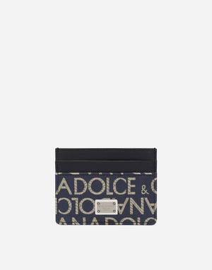 JACQUARD CARD HOLDER