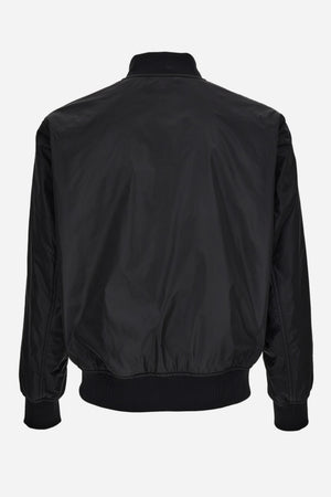 Blouson In Nylon Fabric Combo-Allover Chain Print