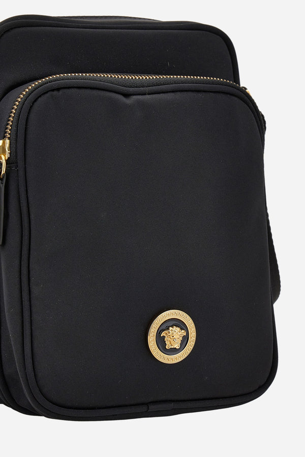 Icon Nylon Crossbody In Nylon-Calf-Enamel Hw