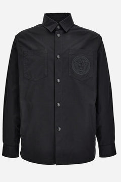 Blouson In Combo Fabrics Cotton Twill-Jacquard Light