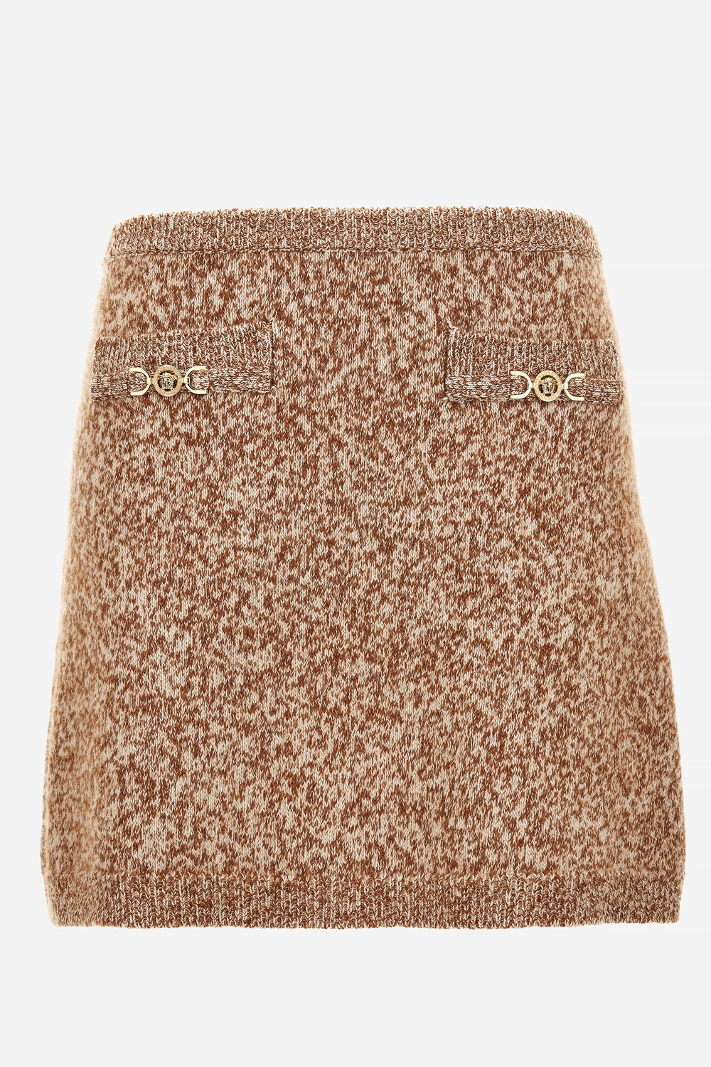 Knit Skirt In Mouline' Wool Cashmere Icons