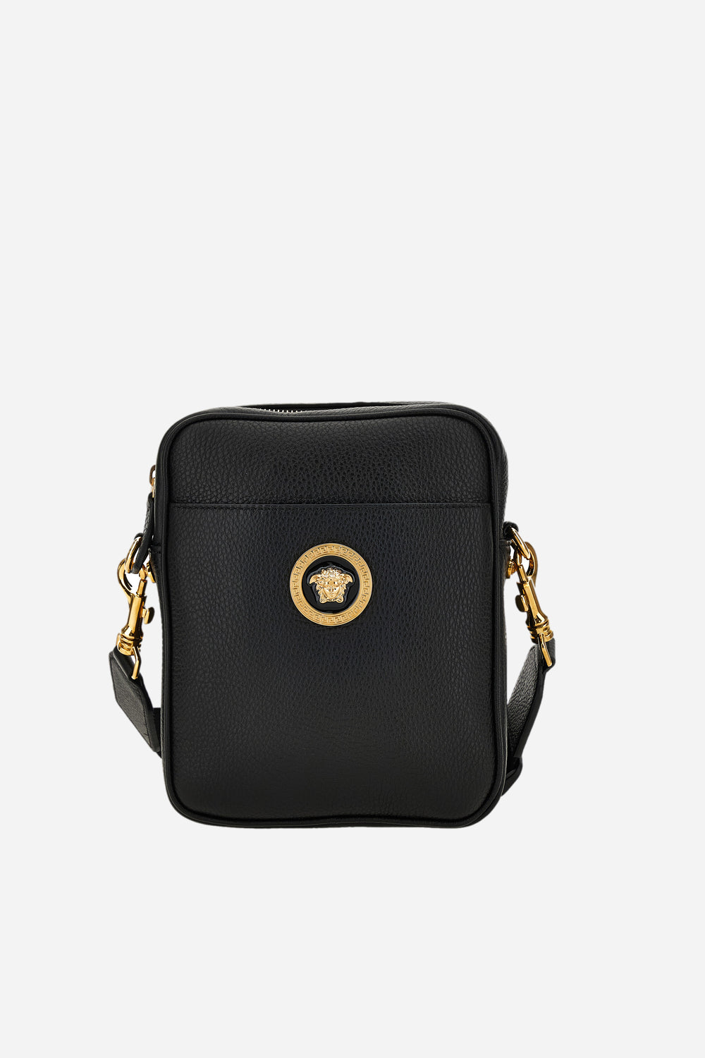 Icon Messenger In Grainy Calf Leather