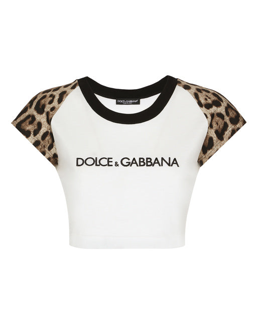 SHORT-SLEEVED T-SHIRT WITH DOLCE&GABBANA LOGO
