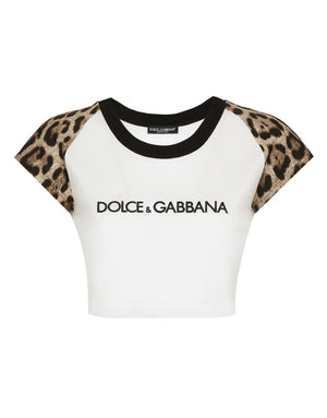 SHORT-SLEEVED T-SHIRT WITH DOLCE&GABBANA LOGO