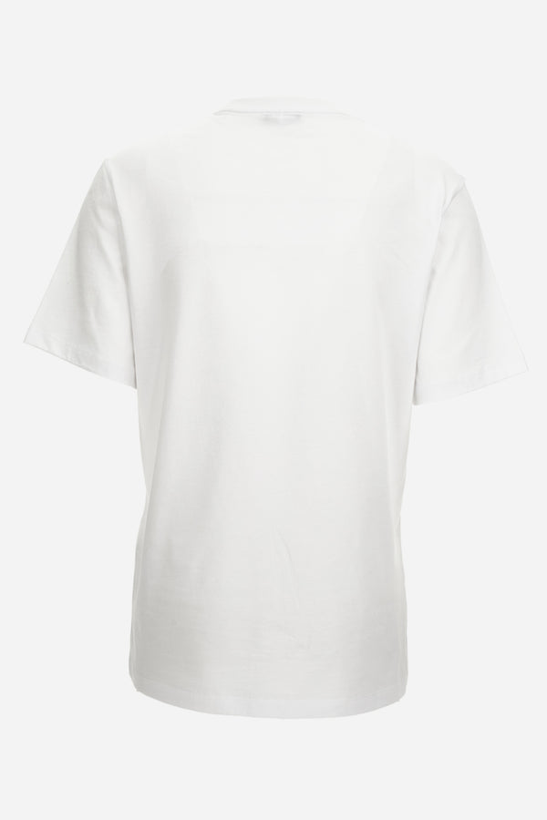 T-Shirt In Jersey-Medusa Hotfix Embroidery