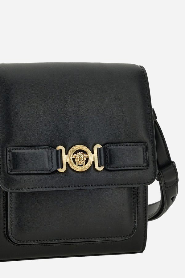 Medusa Biggie Vertical Messenger In Calf Leather
