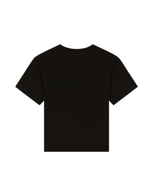 JERSEY T-SHIRT WITH HEAT-SEALED LOGO PRINT