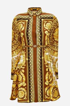 Dress In Barocco 92 Foulard On Silk Twill