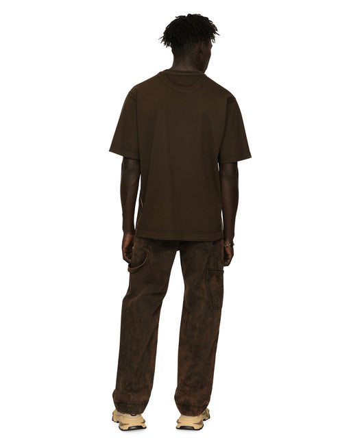 DG LOGO PRINT COTTON T-SHIRT