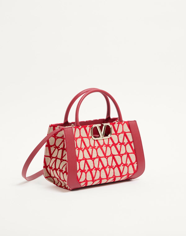 Borsa Piccola A Mano Vlogo Signature Toile Iconographe