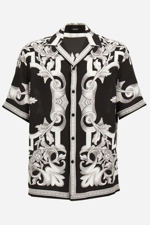 Informal Shirt In Twill Poly Architectural Barocco Print