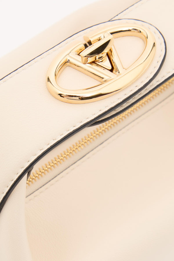 MINI BORSA A MANO VLOGO THE BOLD EDITION IN NAPPA