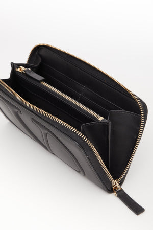 PORTAFOGLIO CON ZIP VLOGO WALK IN VITELLO 